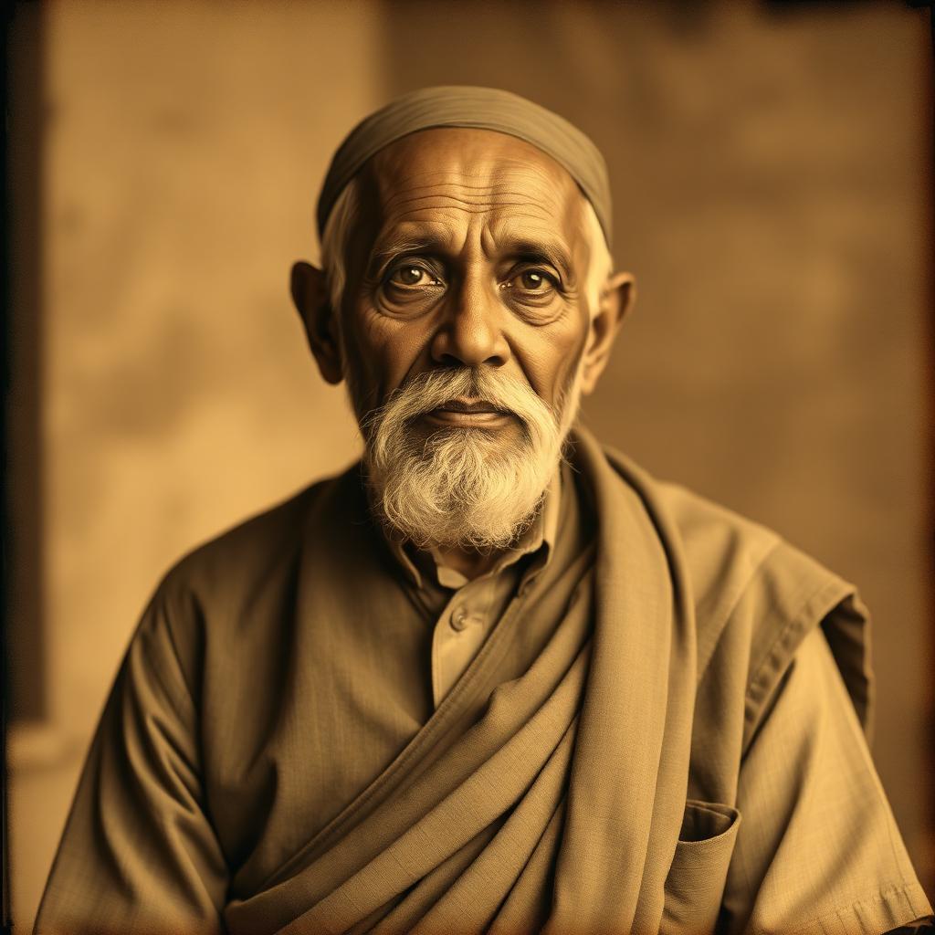 Founder of Shivaji Military Hotel — vintage portrait